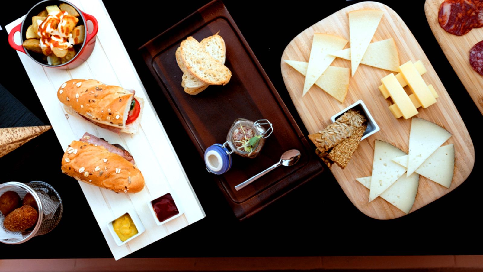 Signature Tapas and petit plates at Le Pop Cocktail Bar